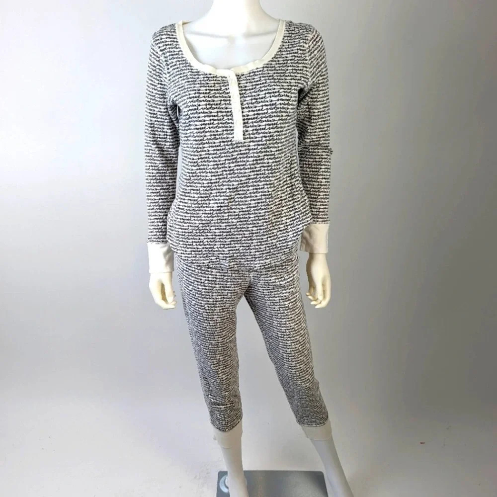 Victoria's Secret Logo Pajama Set M